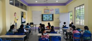 Modern Infrastructure of classrooms.